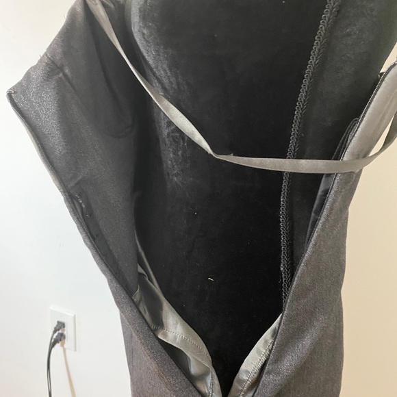 LES COPAINS COUTURE METALLIC MIDI PENCIL DRESS 42 - Picture 13 of 13